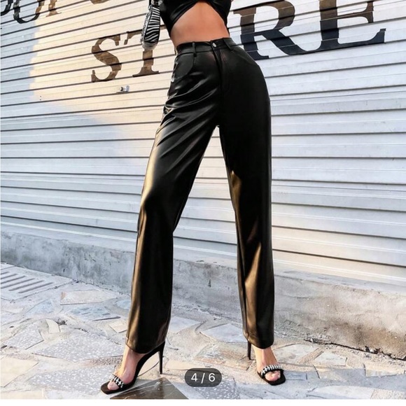 leather pants - Picture 2 of 6